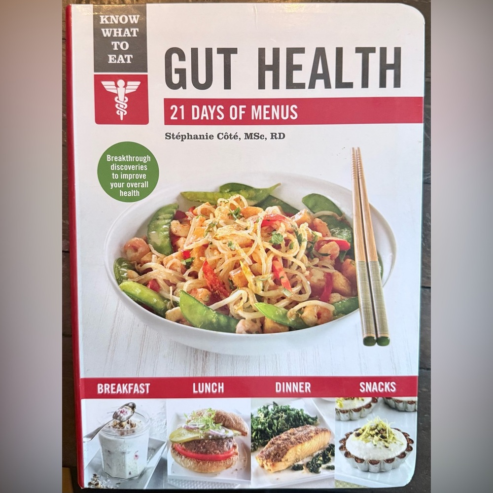 3 for $20 Gut Health Cookbook by Stéphanie Côté - Red Cover